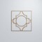 Ekena Millwork Large Gypsum Decorative Fretwork Wood Wall Panels, Red Oak, 23 3/8"W x 23 3/8"H x 3/8"T WALW24X24X0375GYPRO - alternate 4